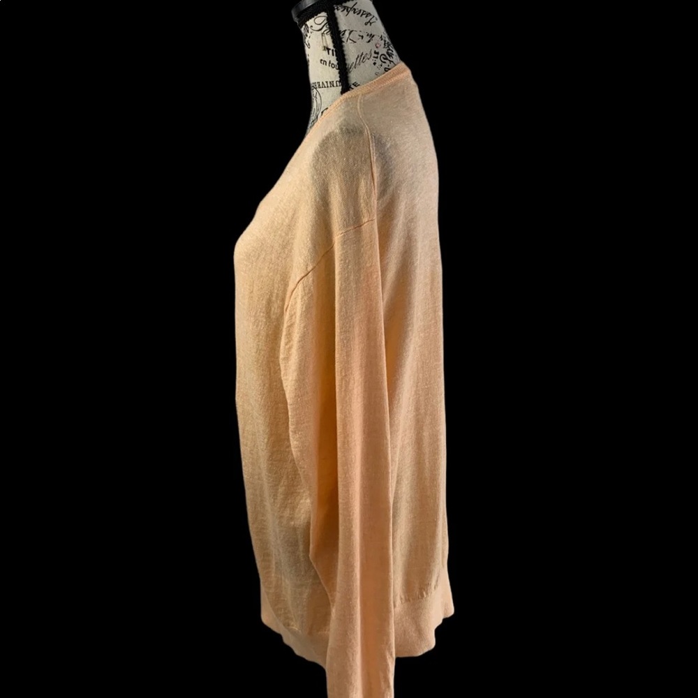 Peter Millar Large Wool/Linen Pullover - image 8